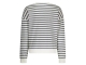 NUKUS Paige Sweater Stripe 137 white/blue