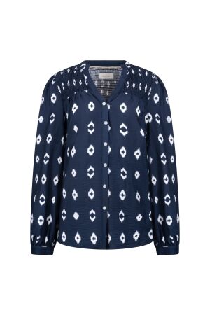 NUKUS Philou Blouse 70 navy