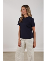 NUKUS Luna Shirt 70 navy