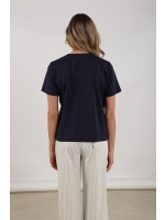 NUKUS Luna Shirt 70 navy