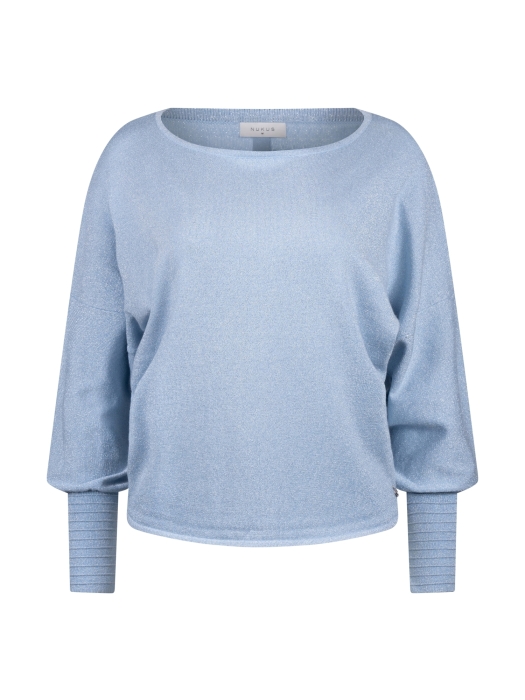 NUKUS Jorien Pullover Lurex 312 cloudy