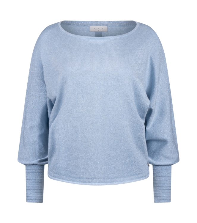 NUKUS Jorien Pullover Lurex 312 cloudy