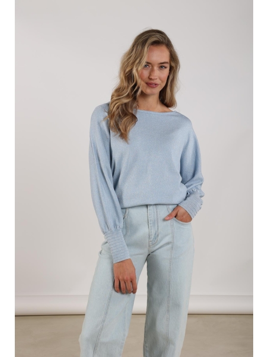 NUKUS Jorien Pullover Lurex 312 cloudy