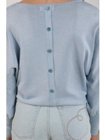 NUKUS Jorien Pullover Lurex 312 cloudy