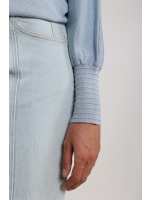 NUKUS Jorien Pullover Lurex 312 cloudy