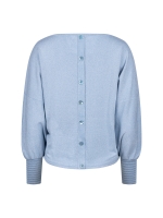 NUKUS Jorien Pullover Lurex 312 cloudy