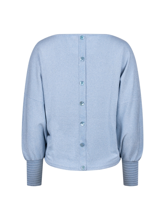 NUKUS Jorien Pullover Lurex 312 cloudy