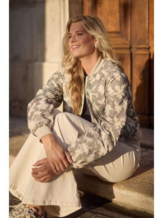 NUKUS Charlie Bomber Cross 296 sand/navy