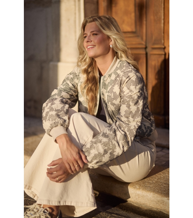 NUKUS Charlie Bomber Cross 296 sand/navy