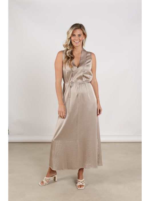 NUKUS Violet Dress Silky 65 fango