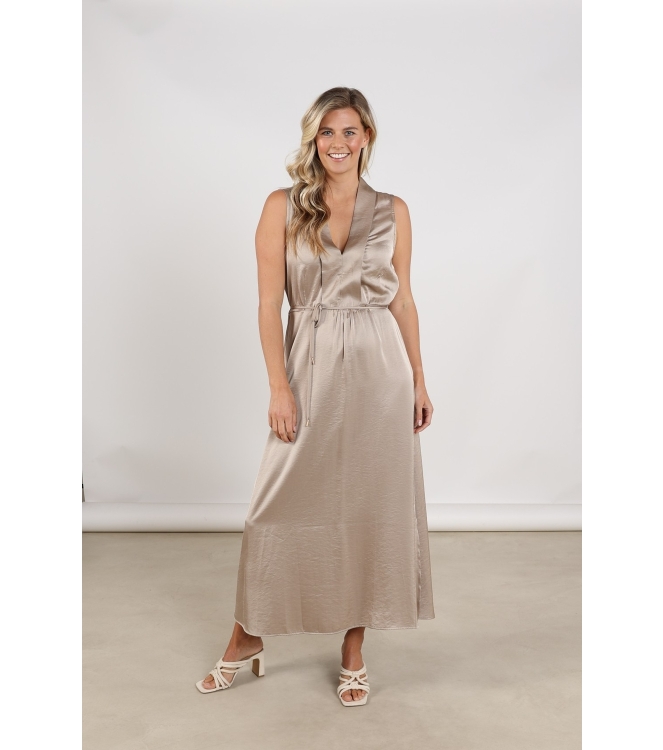 NUKUS Violet Dress Silky 65 fango