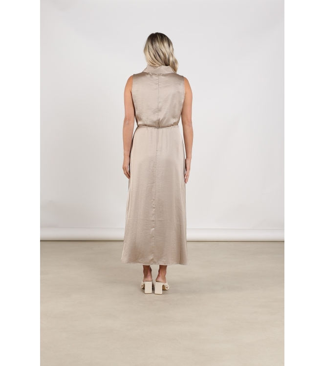 NUKUS Violet Dress Silky 65 fango