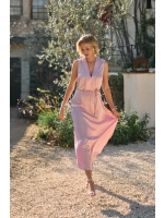 NUKUS Violet Dress Silky 30 blush