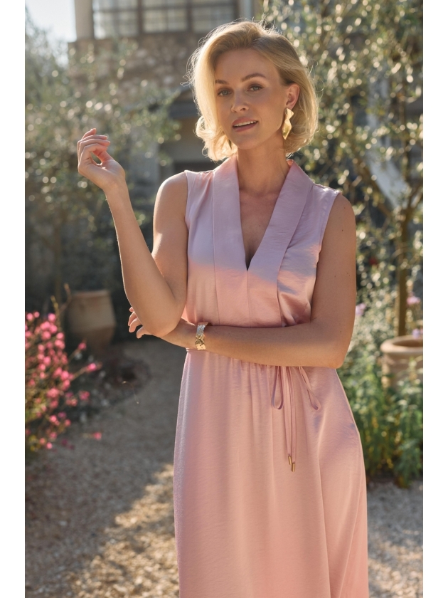 NUKUS Violet Dress Silky 30 blush