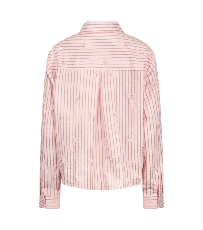 NUKUS Nowi Blouse Stripe 30 blush