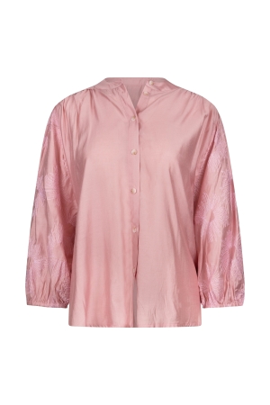 NUKUS Lynn Blouse Embroidery 30 blush