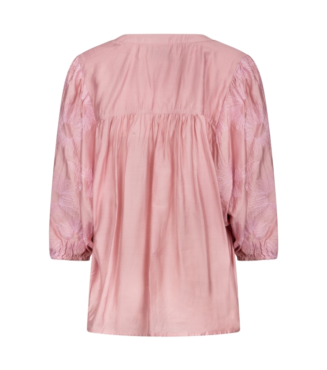NUKUS Lynn Blouse Embroidery 30 blush