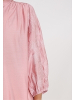 NUKUS Lynn Blouse Embroidery 30 blush