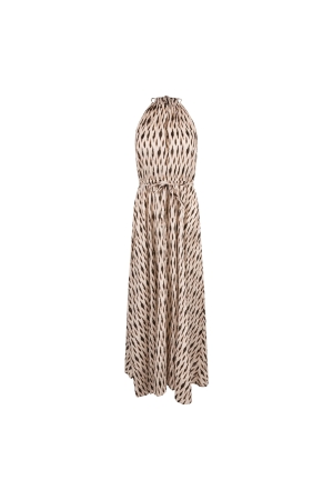 NUKUS Monique Dress Print 143 offwhite/fango