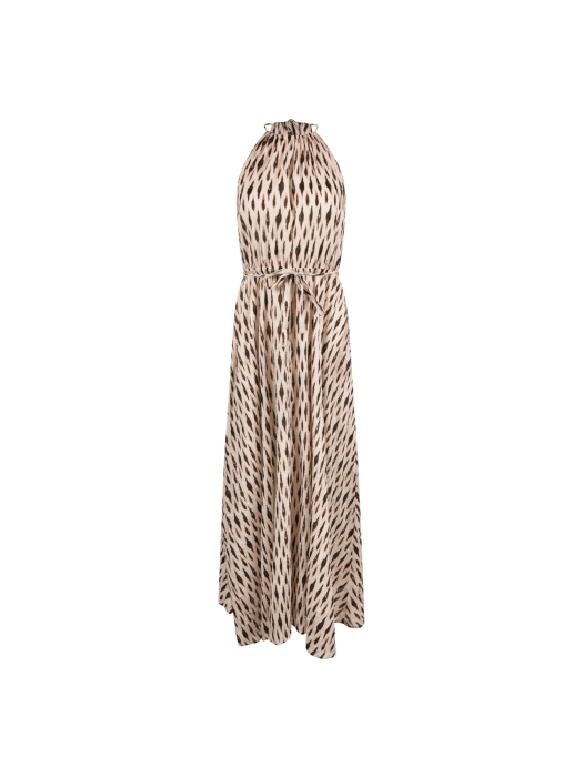NUKUS Monique Dress Print 143 offwhite/fango