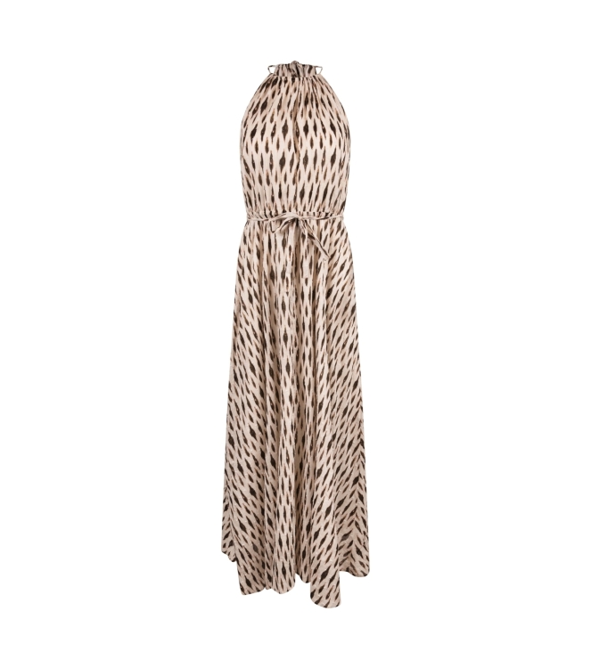 NUKUS Monique Dress Print 143 offwhite/fango