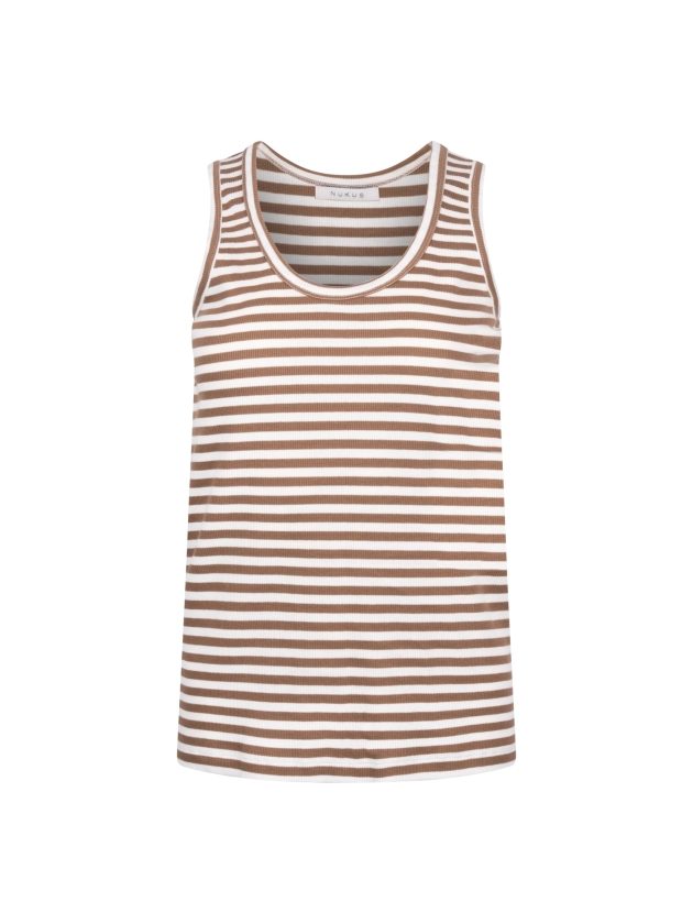 NUKUS Steffie Singlet 143 offwhite/fango