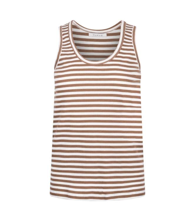 NUKUS Steffie Singlet 143 offwhite/fango