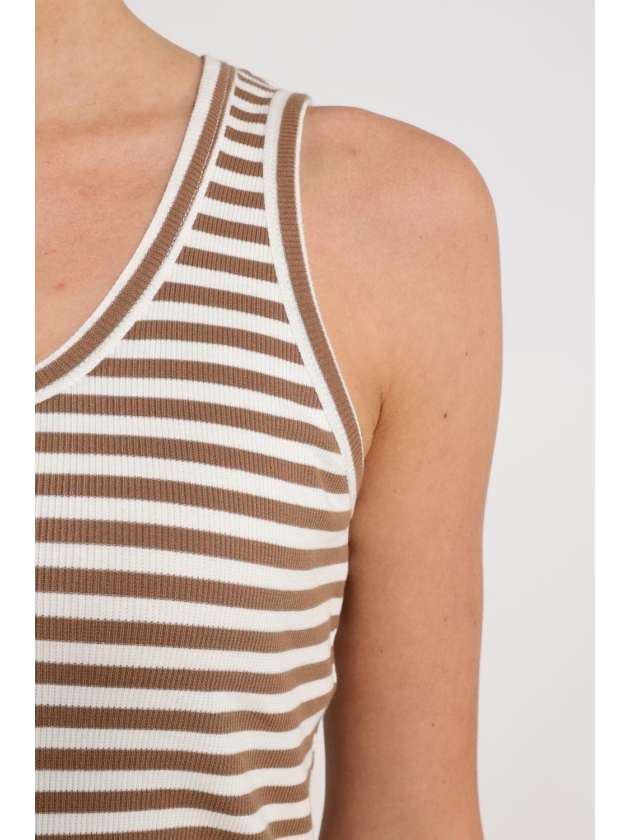 NUKUS Steffie Singlet 143 offwhite/fango