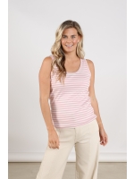 NUKUS Steffie Singlet 79 offwhite/blush