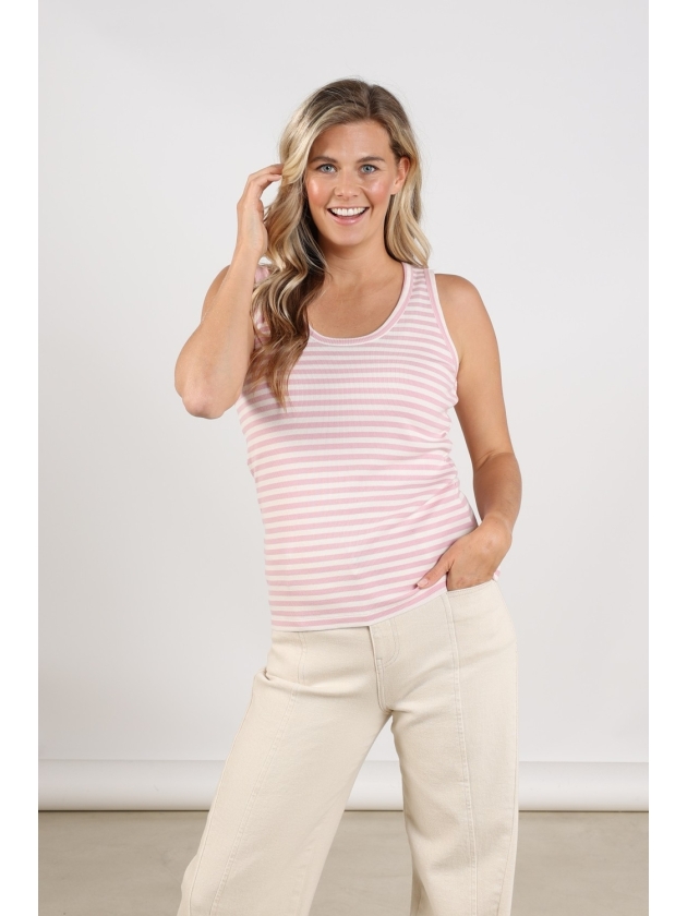 NUKUS Steffie Singlet 79 offwhite/blush