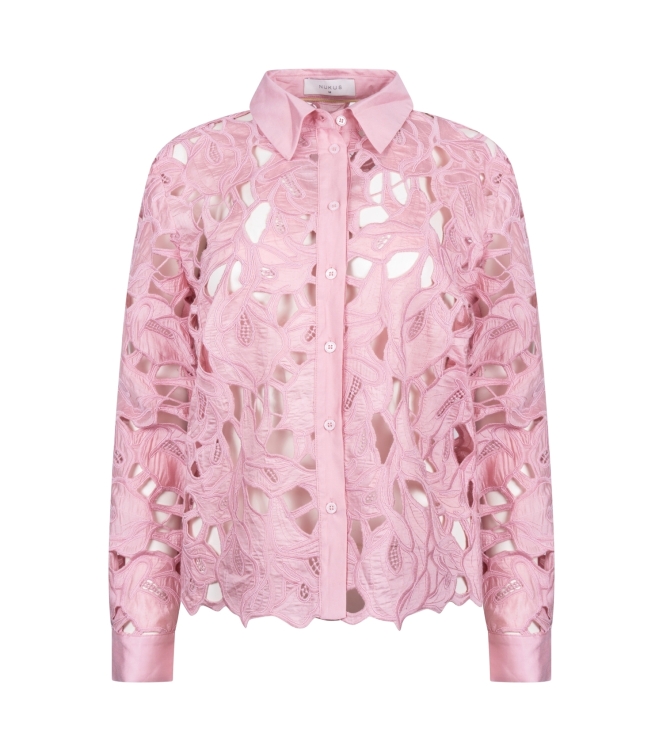 NUKUS Chloe Blouse Flower 30 blush
