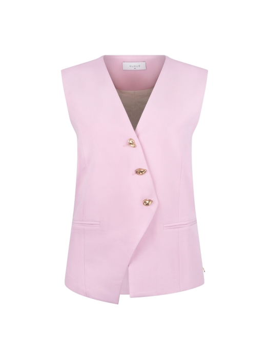 NUKUS Julia Gilet 30 blush