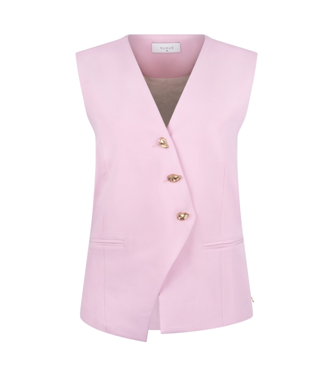 NUKUS Julia Gilet 30 blush