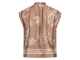 NUKUS Noomi Top Print 273 fango/offwhite