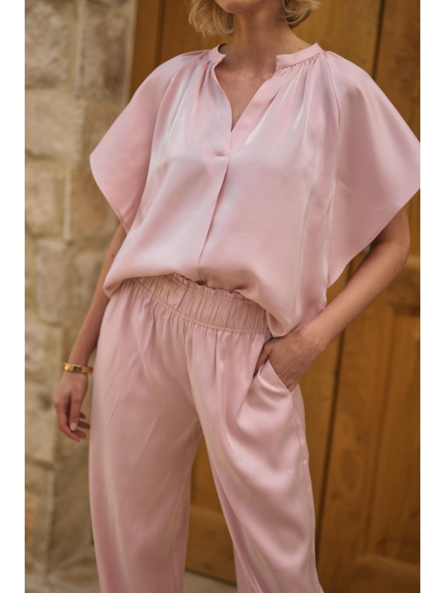 NUKUS Rubi Pants Shiny 30 blush