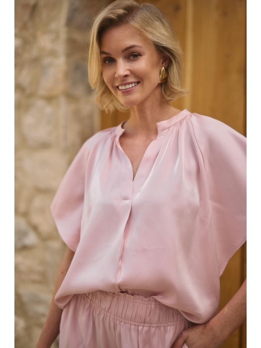NUKUS Taylor Top Shiny 30 blush