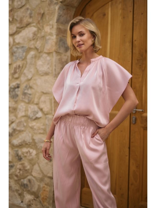 NUKUS Taylor Top Shiny 30 blush