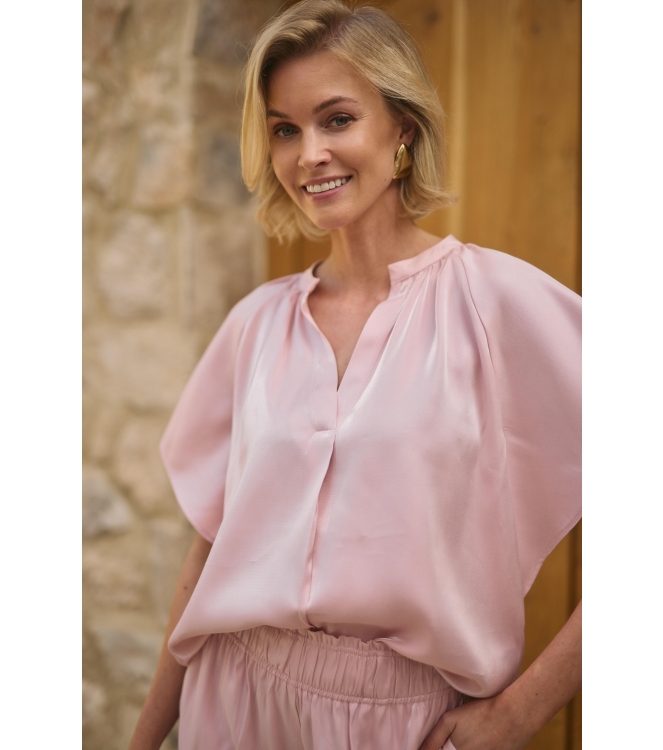 NUKUS Taylor Top Shiny 30 blush
