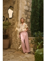 NUKUS Daniek Top Embroidery 79 offwhite/blush