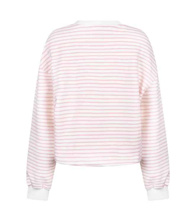 NUKUS Lisa Pullover Stripe 79 offwhite/blush