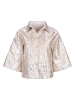 NUKUS Leena Blouse 313 gold/cloudy