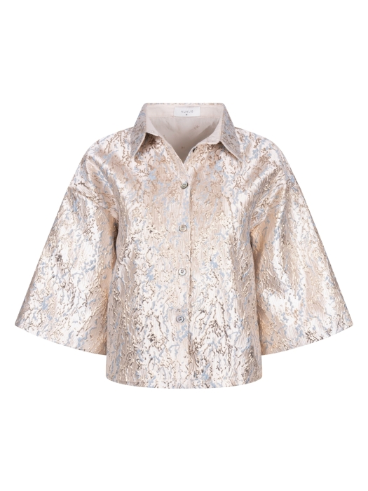 NUKUS Leena Blouse 313 gold/cloudy