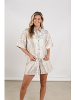 NUKUS Leena Blouse 313 gold/cloudy