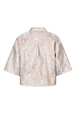 NUKUS Leena Blouse 313 gold/cloudy
