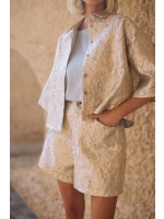 NUKUS Leena Blouse 313 gold/cloudy