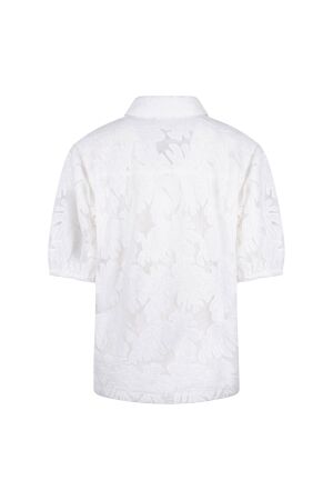 NUKUS Berit Blouse Embroidery 17 off white