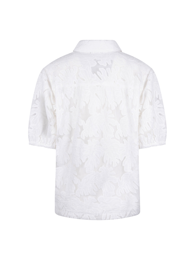 NUKUS Berit Blouse Embroidery 17 off white