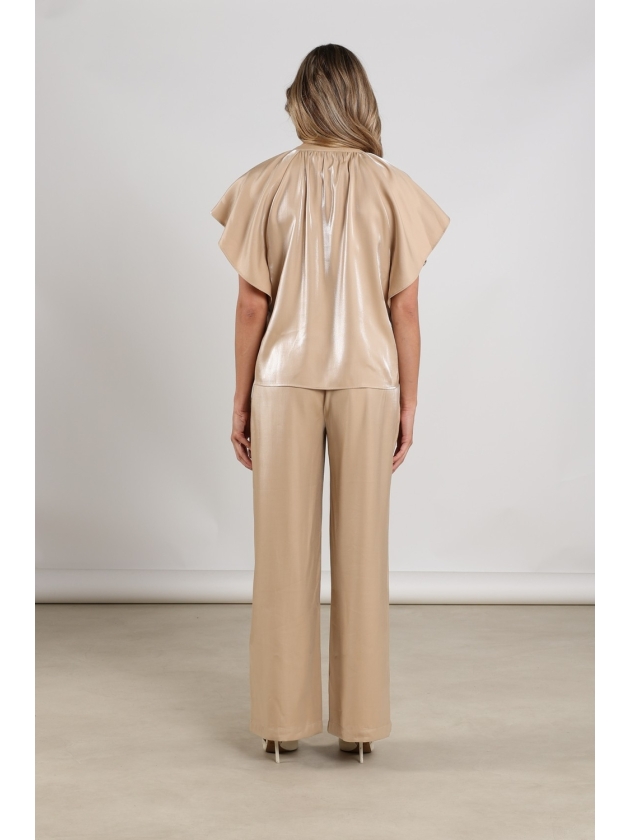 NUKUS Rubi Pants Shiny 9 sand