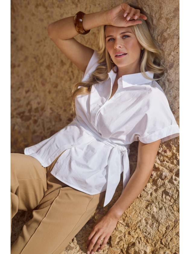 NUKUS Aneta Top 17 off white