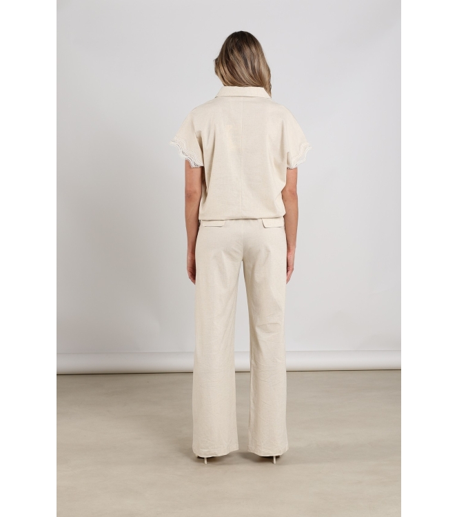 NUKUS Eline Pants 9 sand